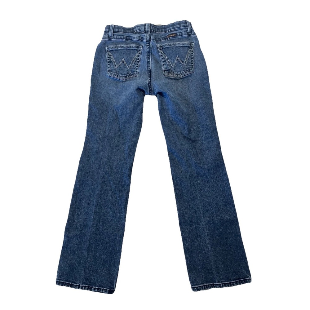 Wrangler Women's Q-Baby Blue Boot Cut Riding Jeans